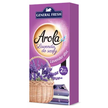Osvěžovač vzduchu General Fresh Arola Lavender Disc vůně na textil 2 ks
