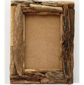Rám z vyplaveného dřeva 35x45cm block natural