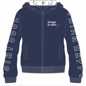 Dívčí mikina VENERE DÍVČÍ MIKINA "KIND" Barva: tmavě modrá, Velikost: 140