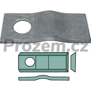 Sekačka Nože pro rotační sekačku (81228, CM-120), 25kusů