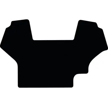 Koberec GRANIT koberec do traktoru Case IH CS 78, CS 86, CS 94 (drážka 18x18cm, od 1997), rohožka do traktoru velur černá, rohož do traktoru