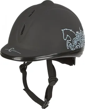 Jezdecká přilba Covalliero Beauty VG1 Jezdecká helma černá XS - S