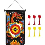 Šipky magnetické - Magnetický terč Draci (Janod) - Doprodej
