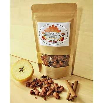 Pečené mandle s jablky, brusinkami a medem, 150&nbsp;g