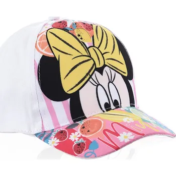 Kšiltovka Dívčí kšiltovka DISNEY MINNIE FRESH SUMMER bílá Velikost: 54 cm