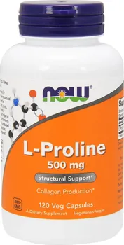 Přírodní produkt Now Foods L-Proline 500 mg 120 cps.