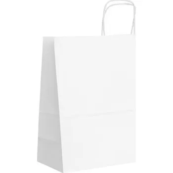 Papírová taška bílá ExtraTWIST 34x12x29 ETBI08