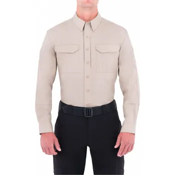 Pánská košile Košile First Tactical Specialist Tactical L/S - Khaki vel. M