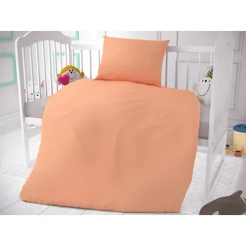 Povlečení Kvalitex Dětské ložní povlečení lososové 95x135, 45x60cm