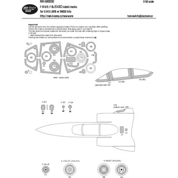 Plastikový model New Ware 1/48 Mask F-15 B/D, F-15J BASIC (GHW/SNG)