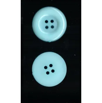 Knoflík Knoflík plastový lesklý mint 22mm (Knoflík plastový lesklý mint 22mm)