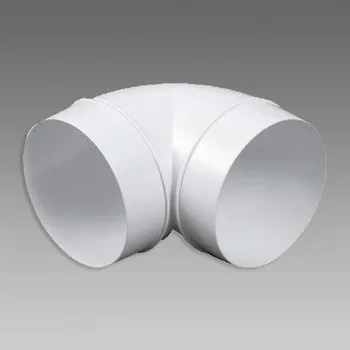 kanalizace Den Braven Koleno vodorovné kulaté 90° 2x100 mm