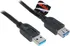 Datový kabel Akasa USB 3.0 1,5 m černý