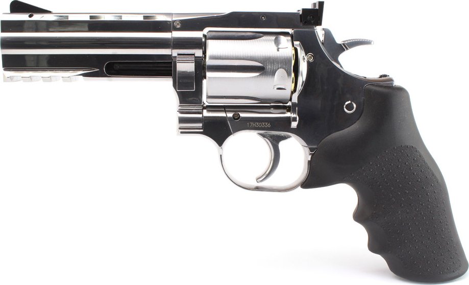 ASG Airsoftový revolver DAN WESSON 715 - 4" Silver - CO2