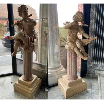 Umění Zámecké mramorové sochy-Děti s hudebními nástroji