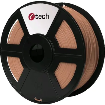 Příslušenství k 3D tiskárně C-TECH Filament, PLA, 1,75mm, 1kg (330m) - měděná