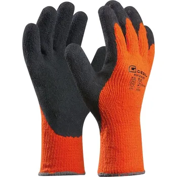 Pracovní oblečení GEBOL 709281 pracovní rukavice oranžové vel.8 Winter Grip 