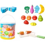 ISO 12535 Dřevěná zelenina a ovoce 14 ks