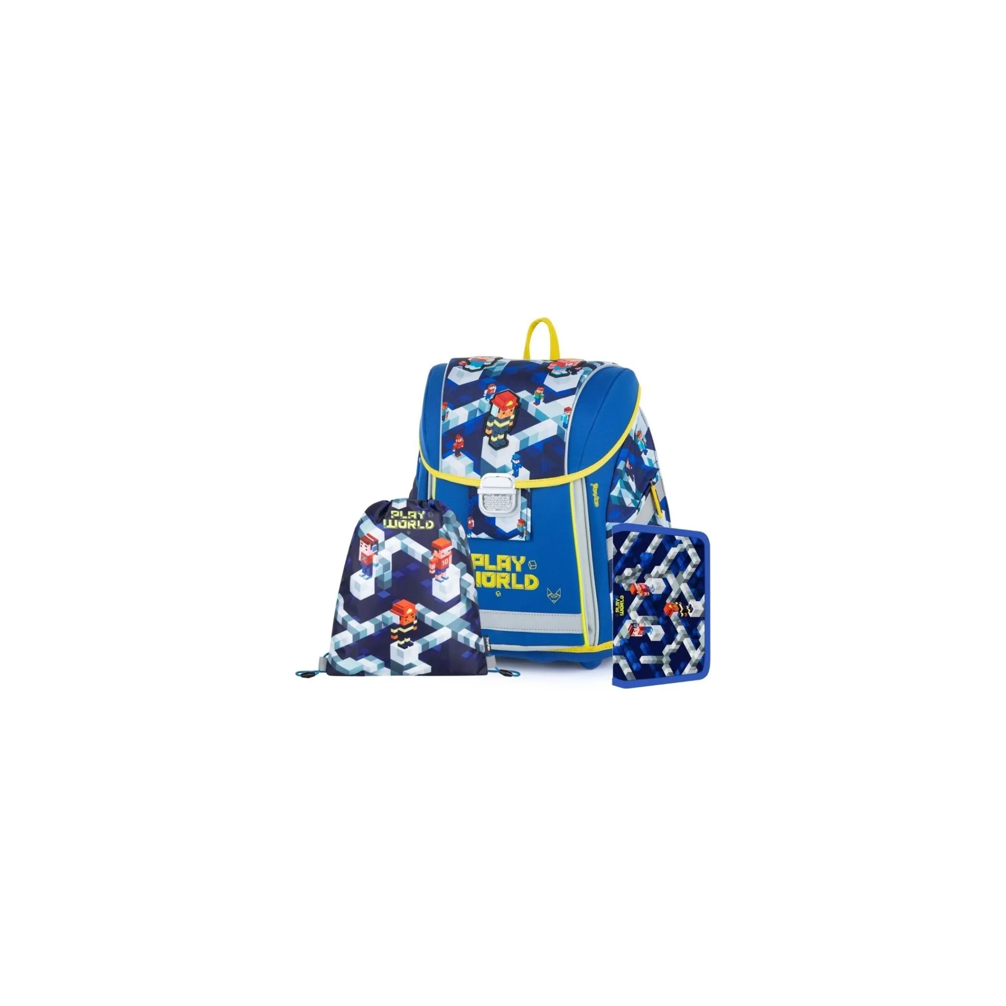 Fotografie 1 - Set školních potřeb Oxybag Premium Light 3dílný set Playworld