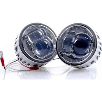 LED projektorové čočky 5/28W (denní/dálková světla) 6000K CANBUS