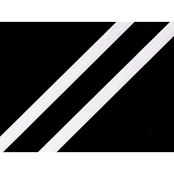 Textilie Pruženka prádlová šíře 6.6 mm, délka 5 m, bílá