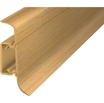 kabelová chránička Kanálková lišta KSL50 50x22mm; 2,5m buk; středový kabelový kanál