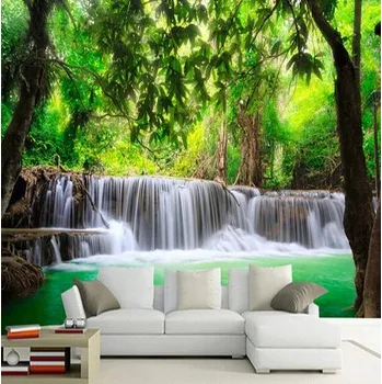 Fototapeta Solution Media 3D tapeta - Vodopád s jezírkem MU421 3 - 3D Relief - Vliesová tapeta - 320g/m2