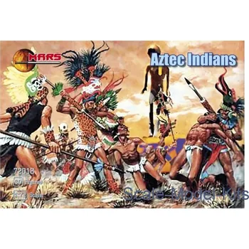 Plastikový model Mars Figures 1/72 Aztec Indians