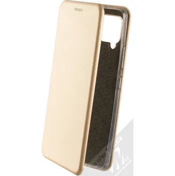 Pouzdro na mobilní telefon 1Mcz Elegance Book flipové pouzdro pro Samsung Galaxy A42 5G zlatá (gold)