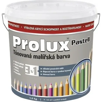 barva na zeď Barva na zeď Prolux Pastell 0147 šedá 1,5 kg