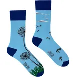 Veselé ponožky Spox Sox Pampeliška Velikost ponožek: 44-46 Zelená