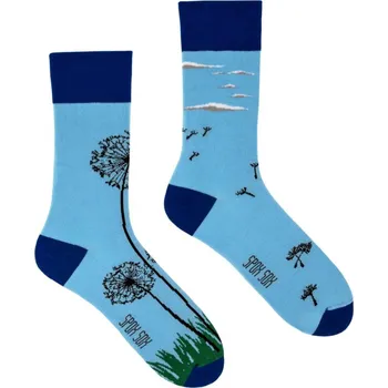 Pánské ponožky Veselé ponožky Spox Sox Pampeliška Velikost ponožek: 44-46