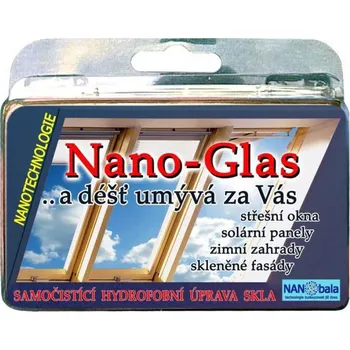 Čisticí prostředek na okna Odpuzovač vody na sklo - NANO GLAS