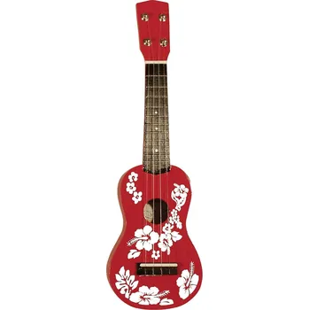 Ukulele Ukulele UK-31, červená/bílá