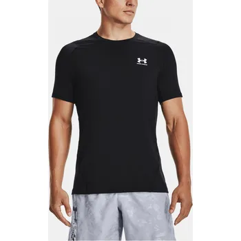 Pánské tričko Pánské tričko Under Armour UA HG Armour Fitted SS-BLK - černé Velikost: XL