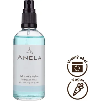 Anela MODRÉ Z NEBE - hydratační osvěžující mlha pro všechny typy pleti Obsah: 100 ml