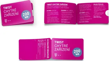 SIM karta T-Mobile Twist Chytré zařízení 200 MB