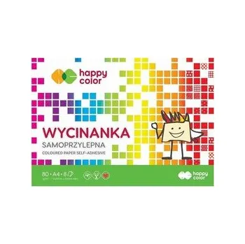 Set školních potřeb Blok Wycinanka samoprzylepna A5/8K HAPPY COLOR