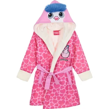 Dívčí župan Hatchimals - růžový dívčí župan Velikost: 98