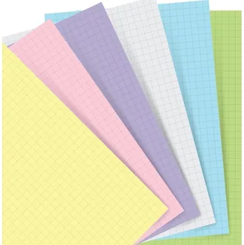 Diář Náplň čtverečkované pastelové papíry | Filofax Vyberte velikost náplně: Personal