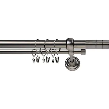 Garnýž Kovové garnýže dvouřadé 25 a 19mm - Antracit