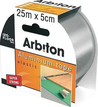 Izolační páska Arbiton Těsnící hliníková lepící páska 25 m x 5 cm