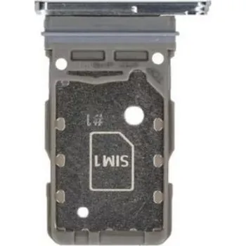 Náhradní kryt pro mobilní telefon Samsung Galaxy S21 G991B držák SIM karty šedý