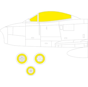 Plastikový model Mask 1/48 Sabre F.4 (AIRF)