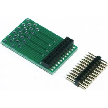 Modelová železnice TAMS Elektronik 70-01045-01-C adaptér pro rozhraní PluX a 21MTC stavebnice