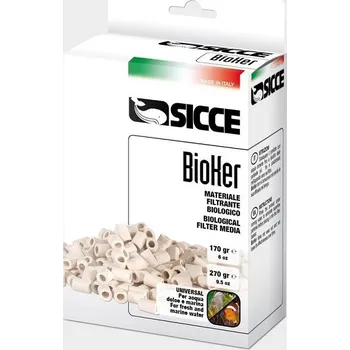 Akvarijní filtr SICCE Příslušenství BioKer Sada keramických trubiček 125 g pro filtr Shark 400, 600 a 800