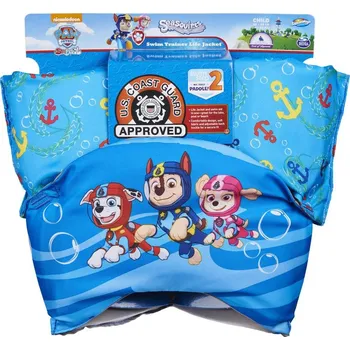 Plavecký pás Alltoys Plavací pás s rukávky Tlapková patrola Chase Swimways