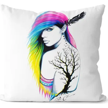 Dekorativní polštářek Polštář Miss-art (Velikost: 40 x 40 cm)