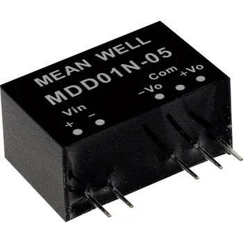 Měnič napětí MEAN WELL MDD01M-09 DC/DC měnič napětí, modul 56 mA 1 W Počet výstupů: 2 x Obsah 1 ks