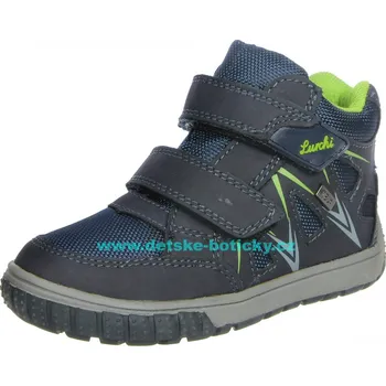 Chlapecké tenisky Lurchi 33-14667-22 Jorge-tex navy gras 24